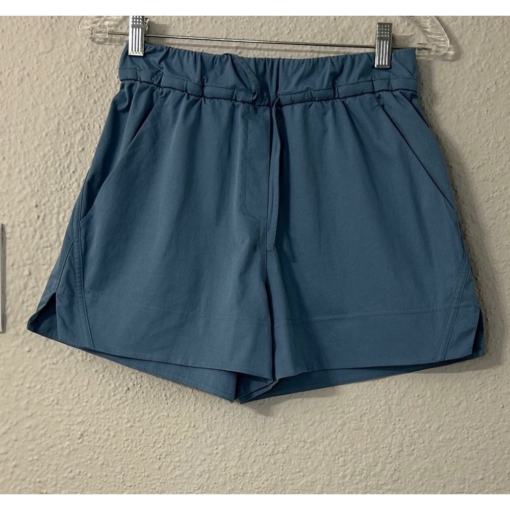 Lululemon Cinchable Waist High-Rise Woven Short 3.5 Utility Blue XS - Picture 3 of 7